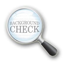 How do I get a background check on someone?