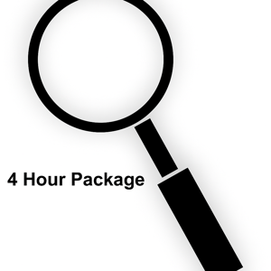 Investigation - 4 Hours Package